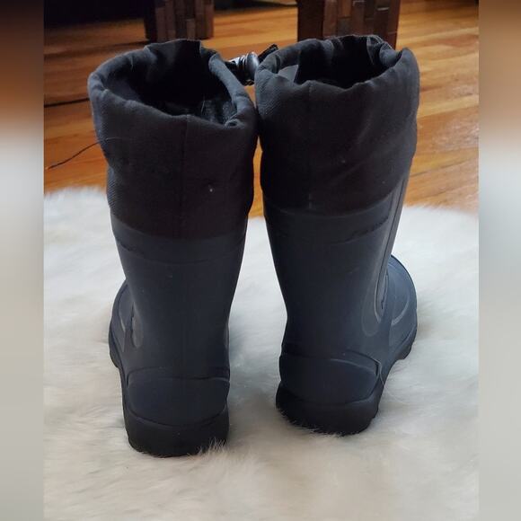 Kamik youth size 8 snow winter boots navy blue toddler - Picture 3 of 9